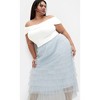 Women's Plus Size Averi Skirt - sky blue | CITY CHIC - 4 of 4