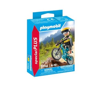 Playmobil 71756 Mountain Biker Playset 10pc - 1 of 1