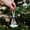 Snowman Ornaments - Snowman Christmas Ornament 2025 - Winter Holiday Ornaments for Christmas Tree - 2 of 4