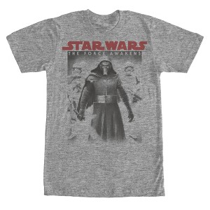 Men's Star Wars The Force Awakens Kylo Ren Faded T-Shirt - 1 of 4