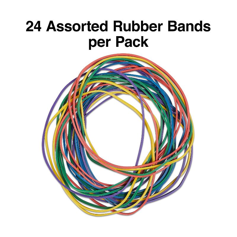 Staples Big Rubber Bands 24/Pack 383318, 3 of 4