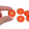 Unique Bargains Resin Craft DIY Round Flat 4-Hole Replacement Sewing Buttons 10 Pcs - 4 of 4