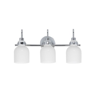 Maxim Lighting Milk 3 - Light Vanity in  Polished Chrome