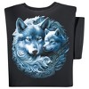 Collections Etc Majestic Mother Guardian Wolf Short Sleeve Graphic Tee - 2 of 4