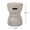 Vynxaria Outdoor  SIDE TABLE All Weather small Coffee Table for Garden Yard Patio Deck Balcony Shed Front Porch - 4 of 4