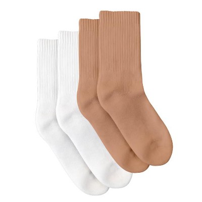 PROCLAIM Luxe Organic Pima Cotton Crew Socks 2pk