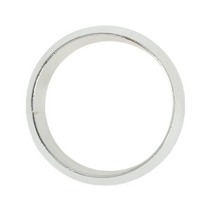 Unique Bargains Napkin Rings Texture Stainless Steel 1 Pc - 1 of 3