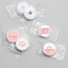 Big Dot of Happiness 10th Pink Rose Gold Birthday - Happy Birthday Party Round Candy Sticker Favors - Labels Fits Chocolate Candy (1 sheet of 108) - 3 of 4