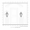 Livex Lighting Mansfield 4 - Light Post Light in  Black - 3 of 3