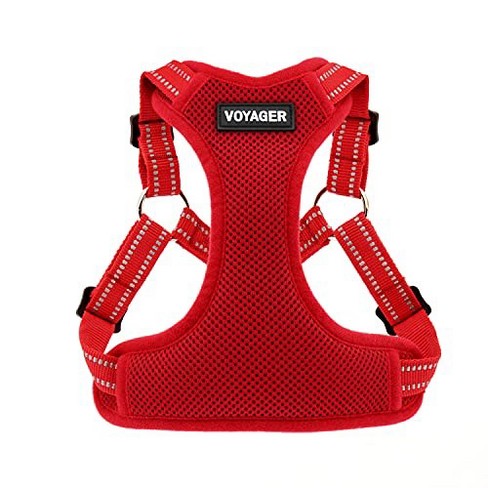 Breathable All-Weather Dog Harness X-Small / Red