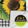 Briarwood Lane Spring Hand Towel 26x18 Ladybugs and Sunflowers For Spring Hand Towel - 3 of 3