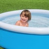 H2OGO! 5' x 15" Inflatable 126 Gallon My First Fast Set Kiddie Inflatable Ring Swimming Pool with 3 Ply DuraPlus Liner and Fill and Rise Technology - 4 of 4