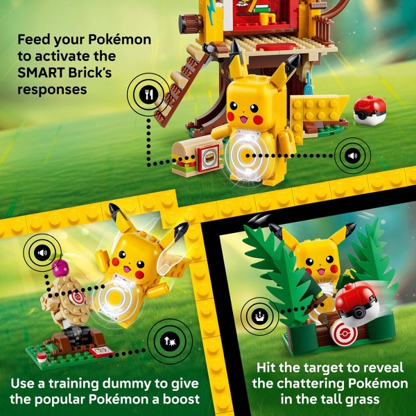LEGO Pokémon SMART Play: Casa de Entrenamiento con Pikachu 72164 5