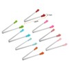 Unique Bargains Stainless Steel with Silicone Tips Cooking Food Tongs 8 Pcs - 2 of 4