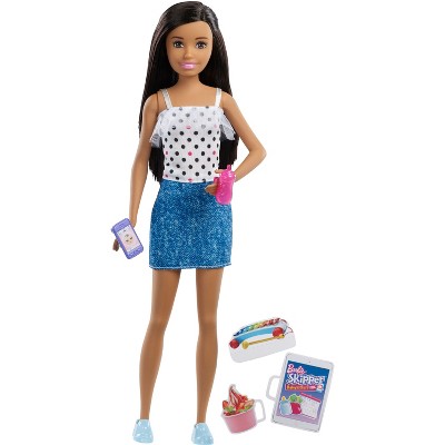 barbie and skipper doll set