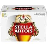 Stella Artois Belgian Ale Beer - 12pk/12 fl oz Cans