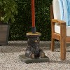 Gulches Bear Umbrella Base - Lightweight Concrete with Resin Finish - 2 of 4