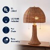 JONATHAN Y Joanie Bohemian Rustic Iron LED Table Lamp - 4 of 4