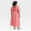 Women's Short Sleeve Midi Dress - A New Day™ - 2 of 3