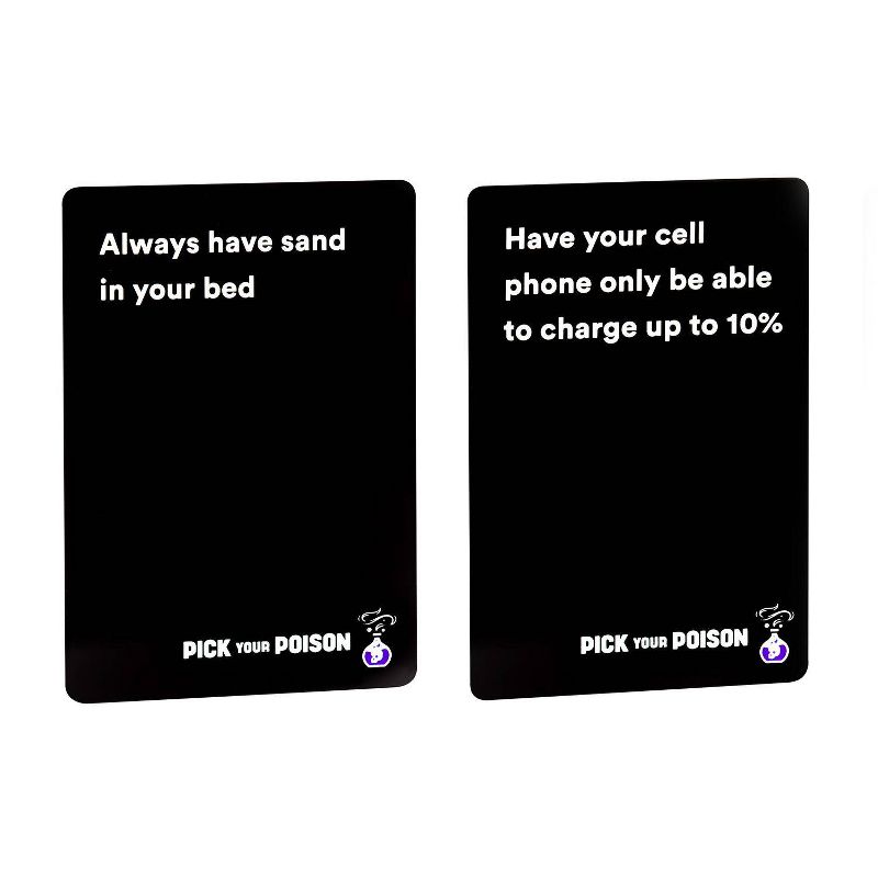 Pick Your Poison Card Game - The "What Would You Rather Do?" Party Game [All Ages/Family Edition], 5 of 12