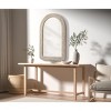 Elegant Lighting Arch Cornhusk Mirror 27x42 in Linen White - 3 of 4