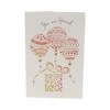 Unique Bargains Greeting Card Assorted Color 7.3"x5"x0.4" 1 Pc - 2 of 3