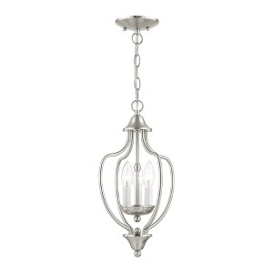 Livex Lighting Home Basics 3 - Light Chandelier in  Brushed Nickel - 1 of 1