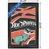 Trends International Mattel Hot Wheels - Red Minimalist Framed Wall Poster Prints - 3 of 4