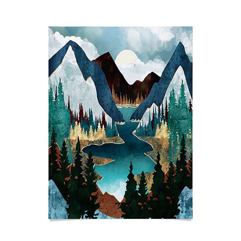 SpaceFrogDesigns River Vista Poster - Society6 - image 1 of 3