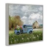 Stupell Industries Vintage Blue Truck in Meadow Framed Giclee Art - 2 of 4