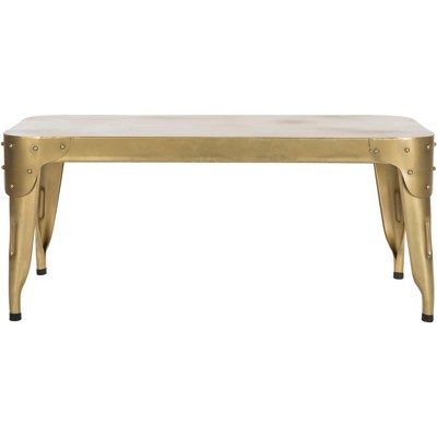 Classsic Iron Coffee Table - Gold - Safavieh