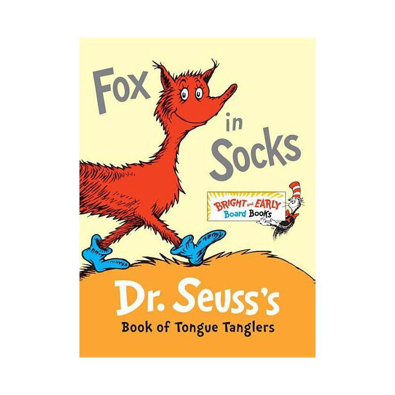 Fox in Socks: Dr. Seuss&#39;s Book of Tongue Tanglers (Bright and Early Books) by Dr. Seuss (Board Book), 1 of 5