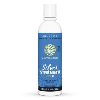 Silver Strength + Gold Fulvic Mineral Complex, Immunity Support & Protection,  Sunwarrior, 8 fl oz