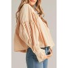 Women's Button Down Babydoll Top - &merci - 3 of 4