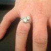 Pompeii3 1 1/2CT Forever Us 2-Stone Two Diamond Ring 14K White Gold - 4 of 4