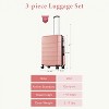 YONWAY 20-Inch Carry-On Luggage With Spinner Wheels And TSA Lock, Airline Approved Lightweight Hardside Suitcase For Travel, Hardshell Suit Case - 4 of 4