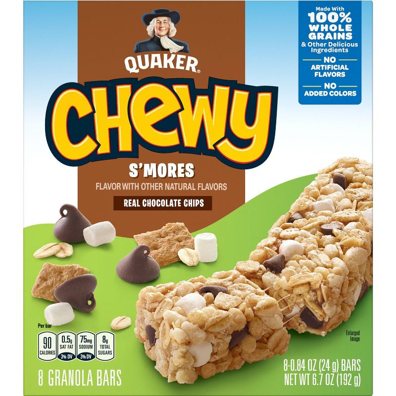 Quaker Chewy S&#39;mores Granola Bars - 6.7oz/8ct, 5 of 12