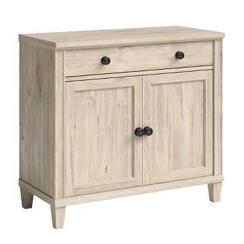 Hammond Library Base with Doors Chalk Oak - Sauder