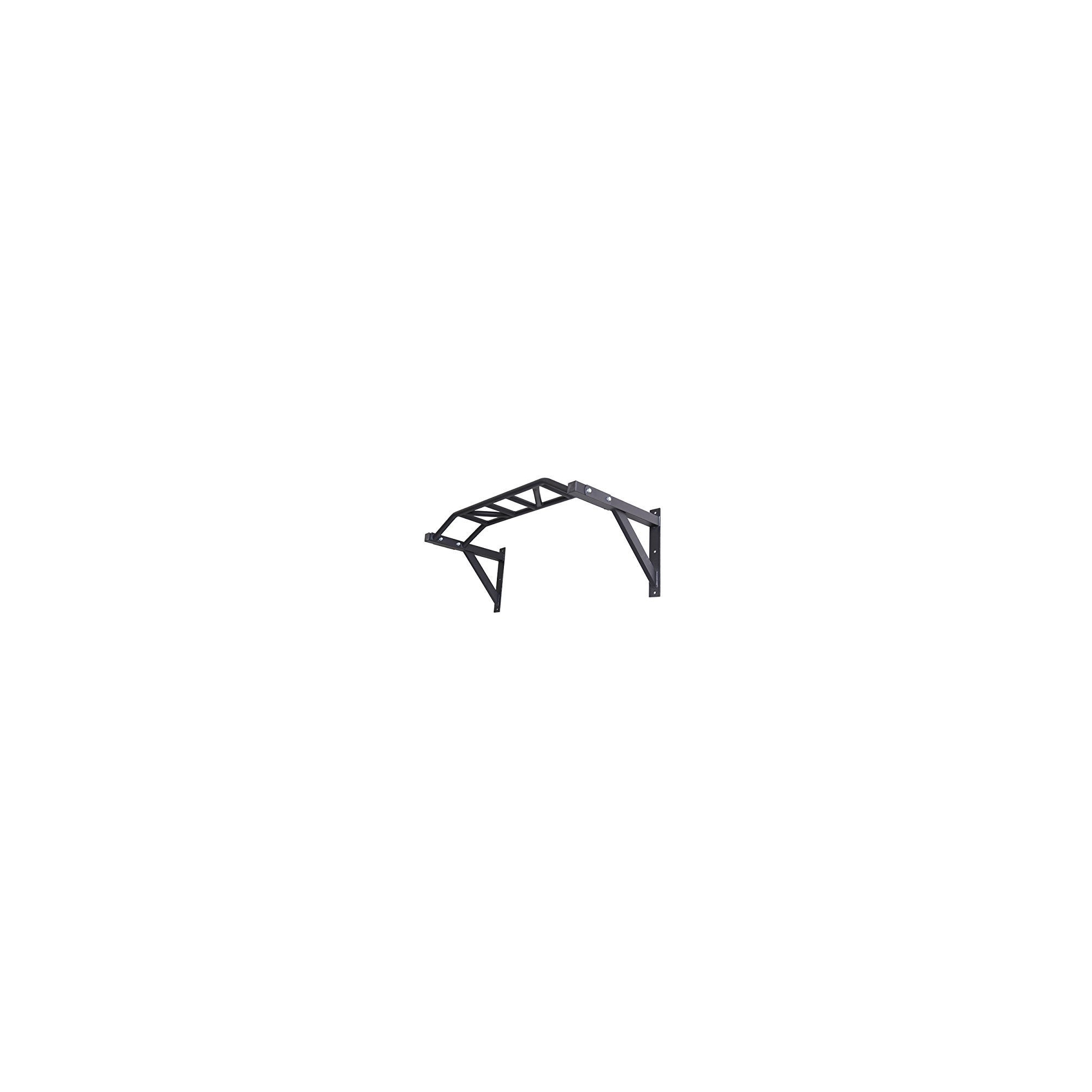 Gronk Fitness Wall Mounted Pull Up Bar | Chin Up Bar | Multi Grip Pull Up Station