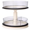 The Lakeside Collection Lazy Susan Turntable 2-Tier Clear Round Plastic Spinning Cabinet Organizer - 4 of 4