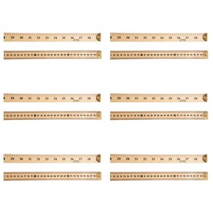 Charles Leonard Meter Stick Ruler with Metal End, Pack of 6 - 1 of 2