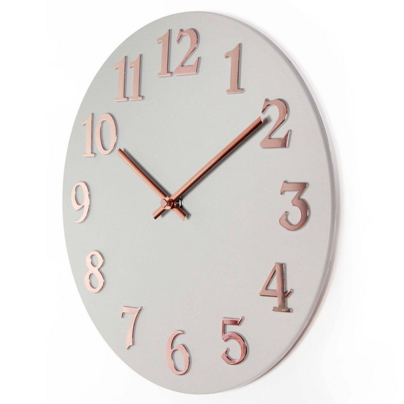 12" Vogue Wall Clock - Infinity Instruments, 5 of 8