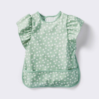 Short Sleeve Bib - Floral Ruffle - Cloud Island&#8482;_2