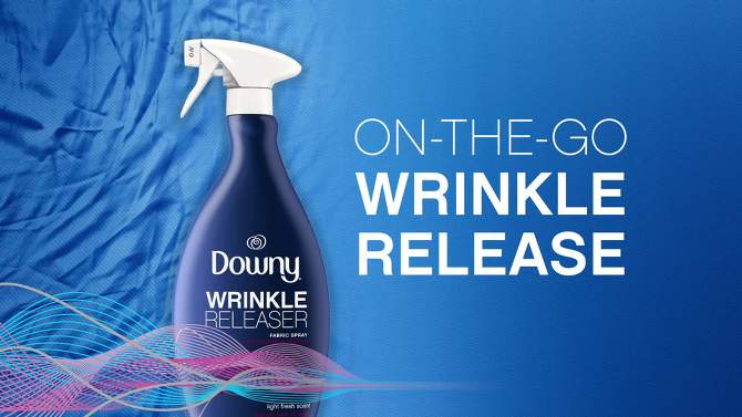 Downy Wrinkle Releaser Light Fresh Scent Fabric Refresher Spray - 33.8 fl oz, 2 of 10, play video