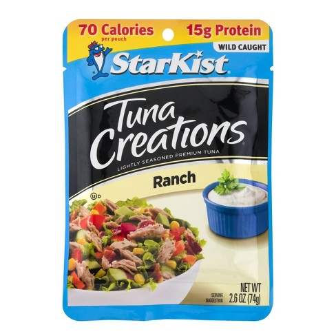 Starkist Tuna Creations Ranch Pouch - 2.6oz : Target