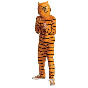 Dog Man Kids' Petey Halloween Classic Costume Jumpsuit - Orange - 4-6 - 1 of 3