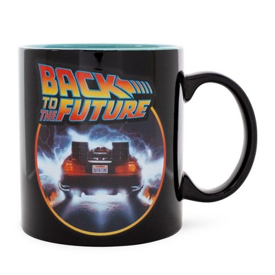 Back To The Future New Sm Black Car Light Mug Coffee Cup Coffee Mug Large  Tea