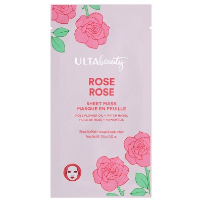 Ulta Beauty Collection Calming Rose Sheet Mask - 0.62oz - Ulta Beauty
