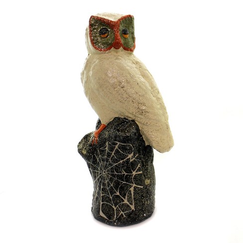 Halloween Hedwig Hoot - 11.75 Inches - Cobweb Owl Bird - 36117. - Paper ...