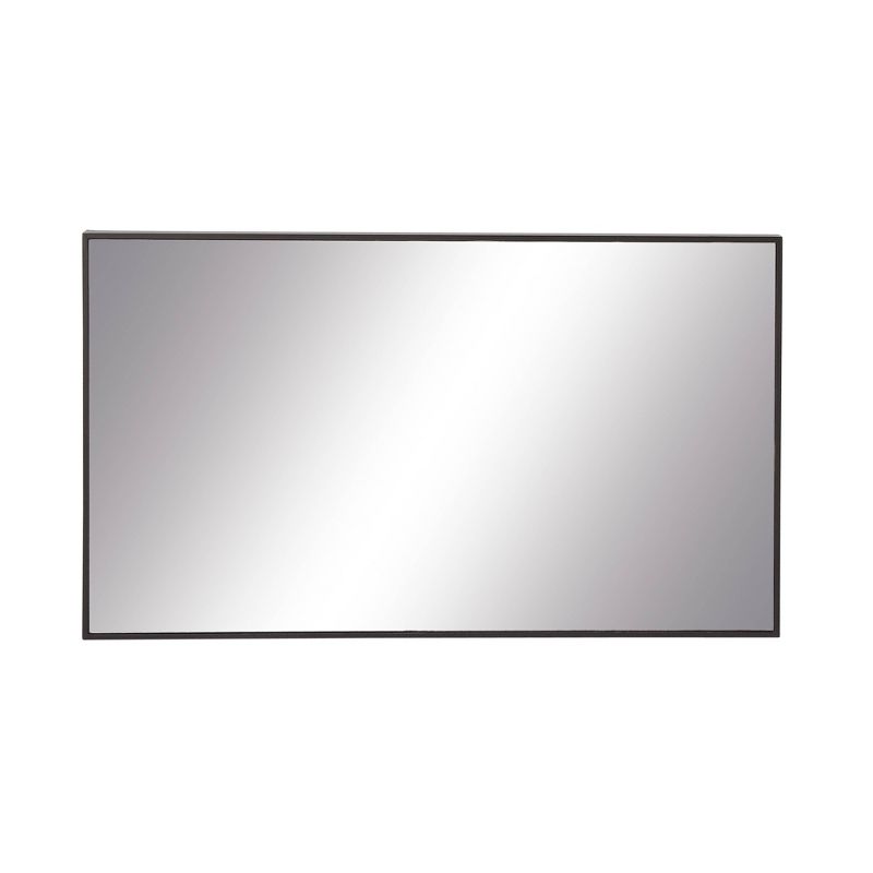 Wood Rectangle Shaped Wall Mirror with Thin Minimalistic Frame - Olivia & May, 1 of 16